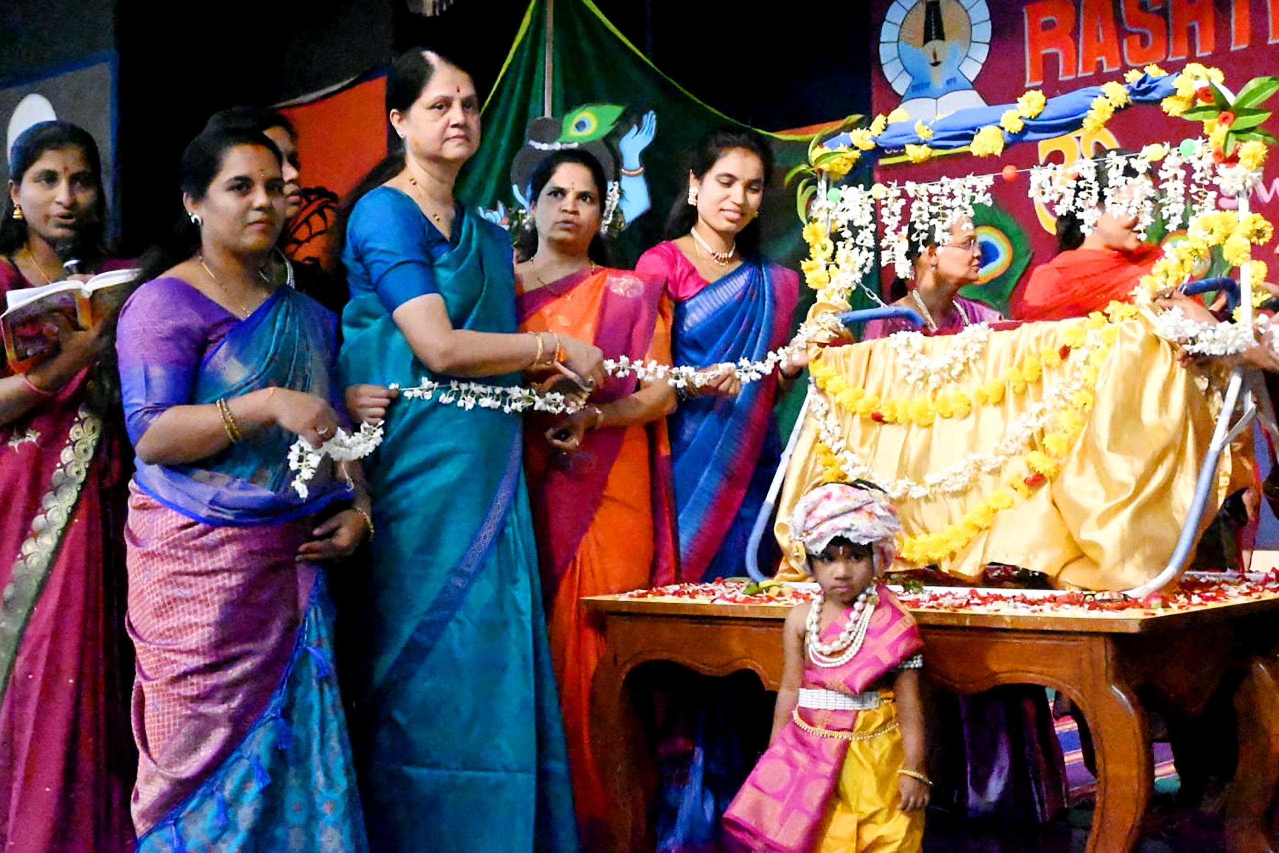 Sri Krishna Janmashtami in RVK - Dharwad (6)