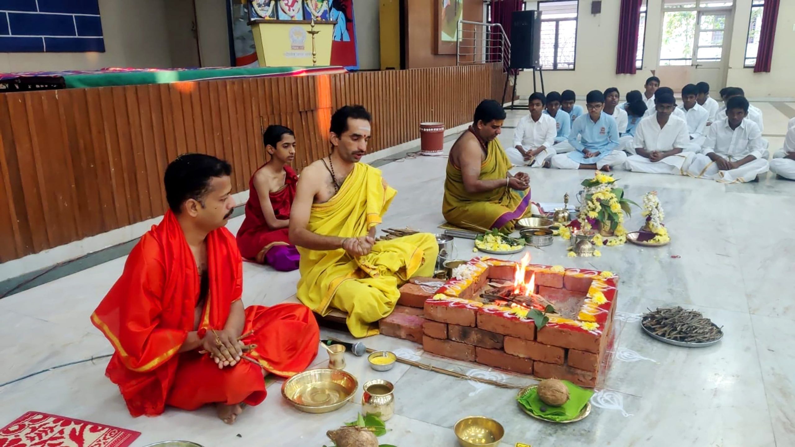 RVK – Dharwad Organised Saraswari Homa (1)