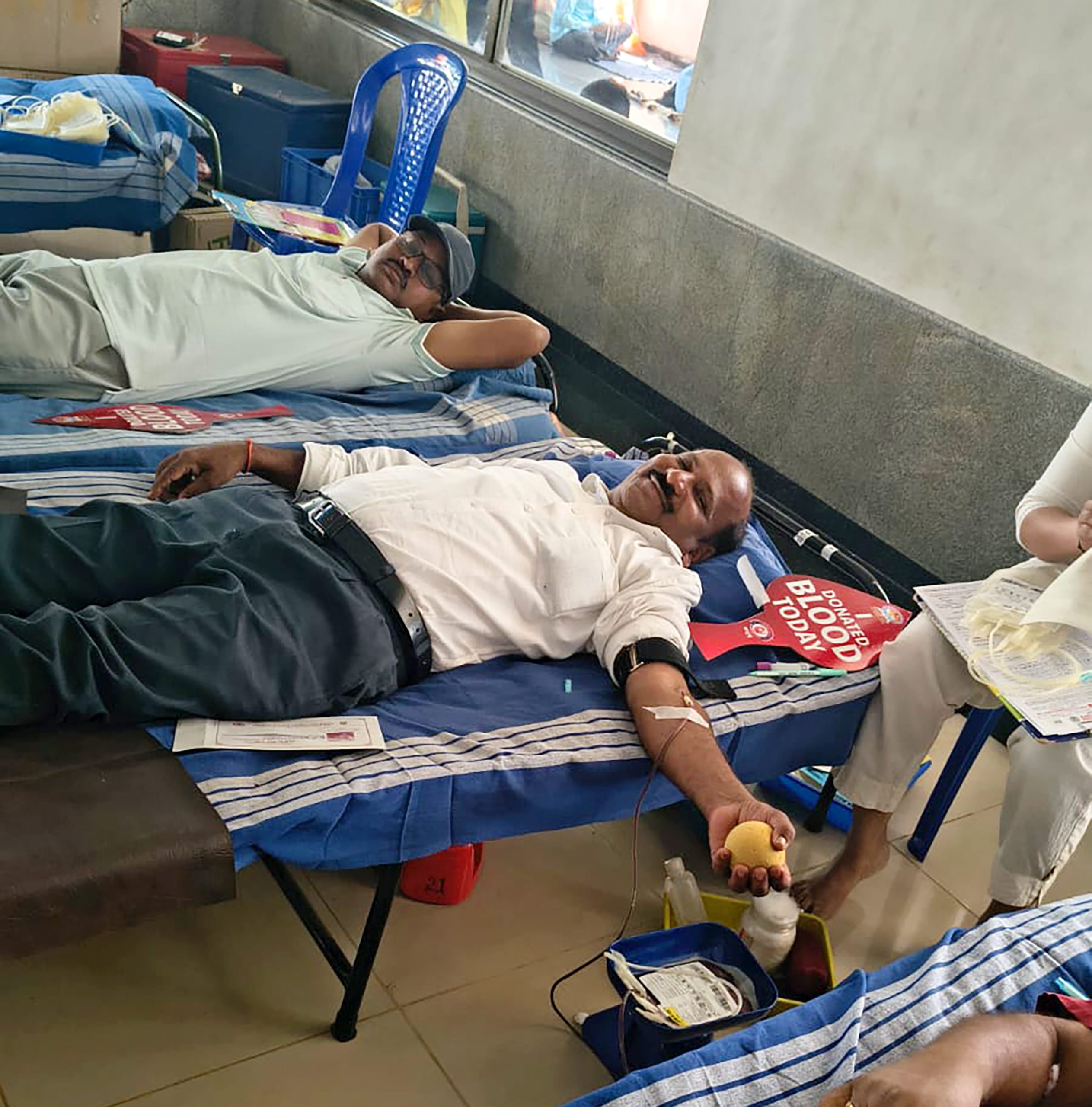 Successful Blood Donation Camp Held at RVK - Dharwad (1)