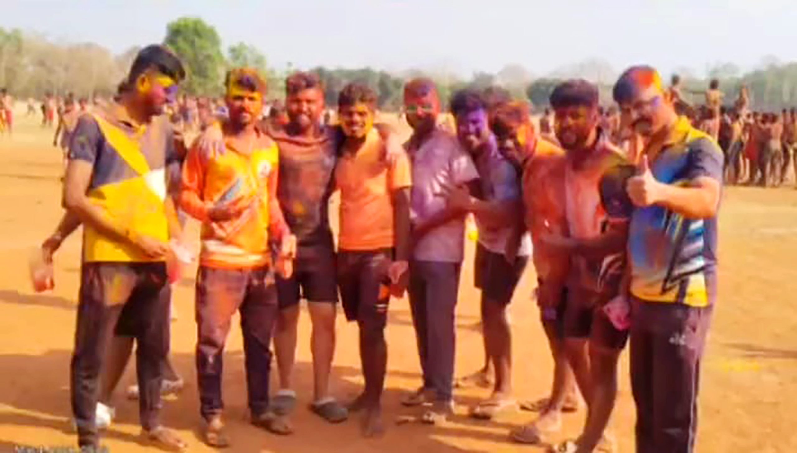 RVK – Colour Festival Holi celebrates at RVK - Dharwad - Holi at 8.21.46