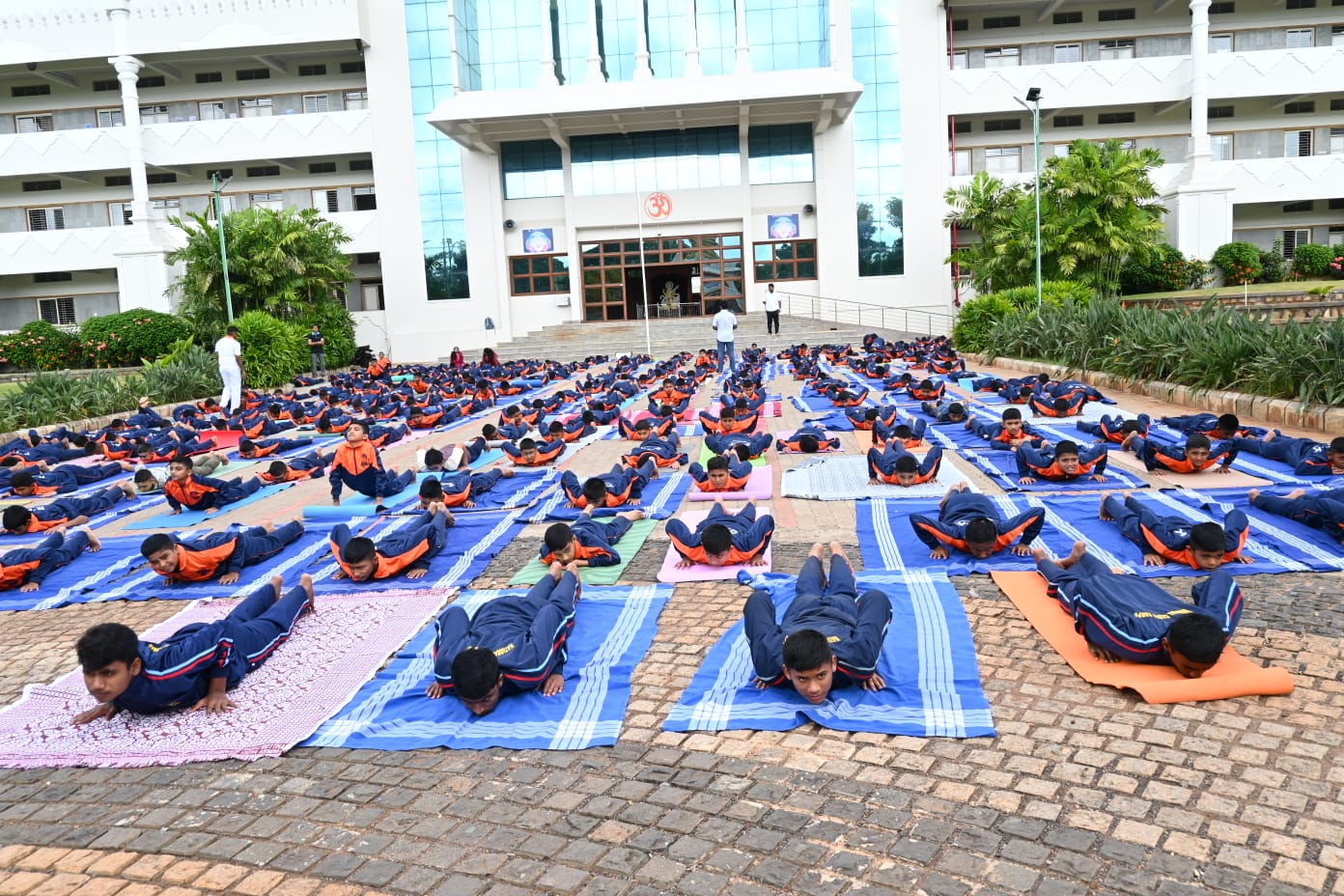 RVK – Dharwad Observes International Yoga Day (1)