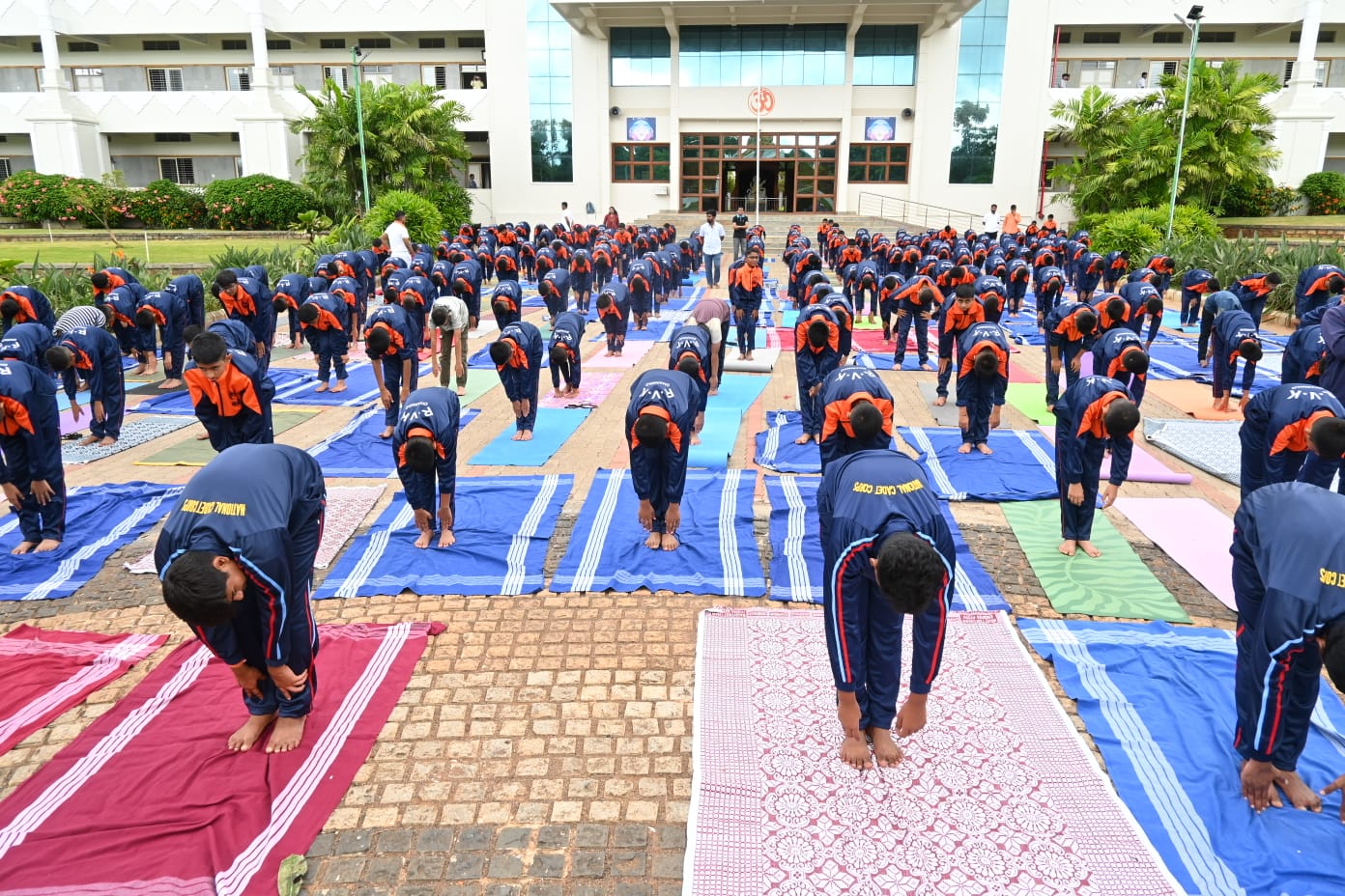 RVK – Dharwad Observes International Yoga Day (3)