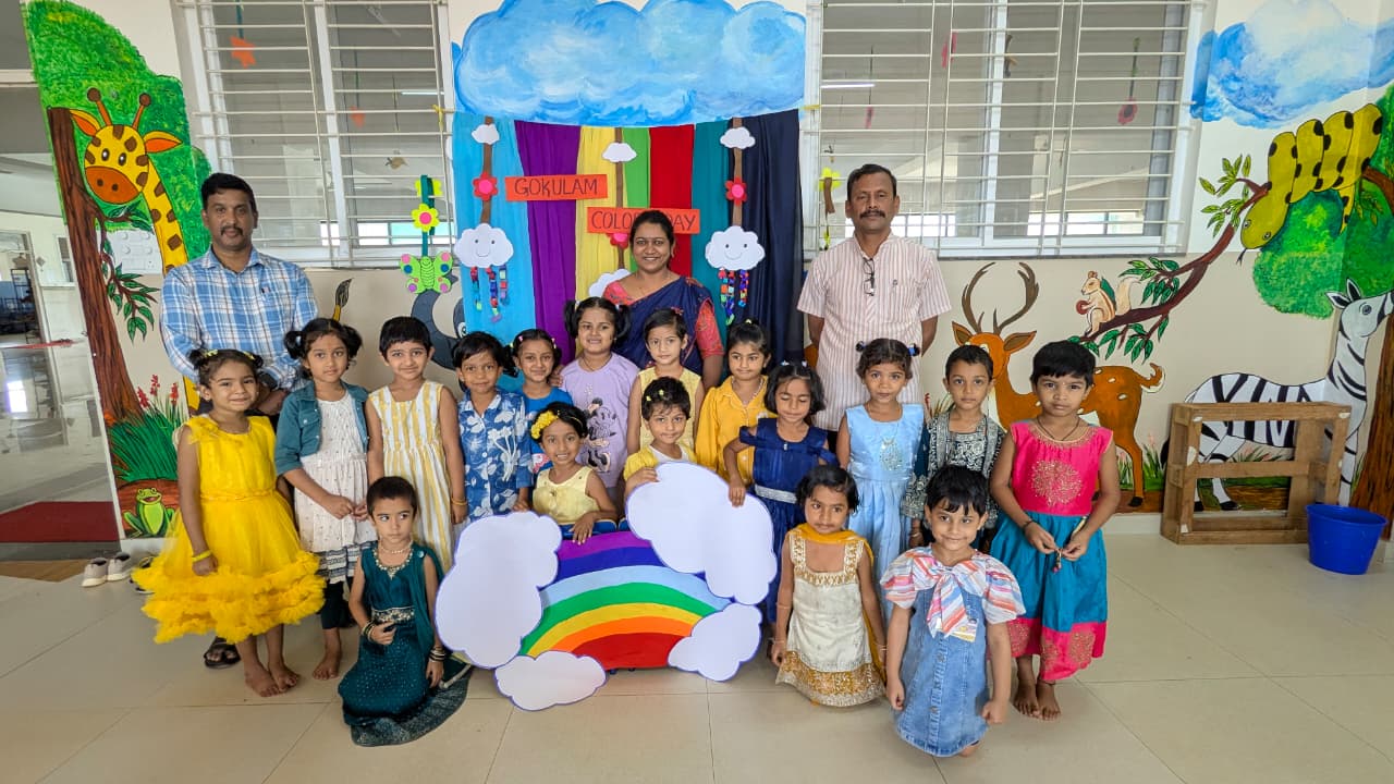 Colours Day Celebrated at RVK - Dharwad (10)