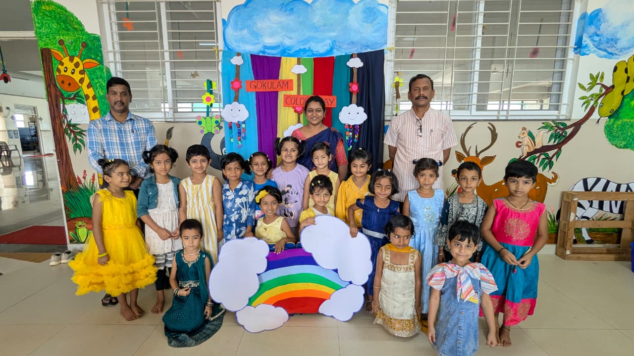 Colours Day Celebrated at RVK - Dharwad (7)
