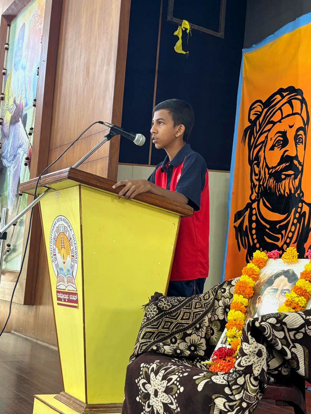 Birth Anniversary of Madan Lal Dhingra Celebrated at RVK - Dharwad (2)