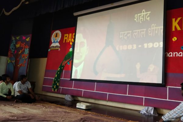 Madanalal Dhingra Jayanti celebration in RVK – Dharawad