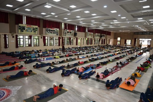 “Yoga is a good tool for all-round development” – Yoga Day in RVK – Dharwad